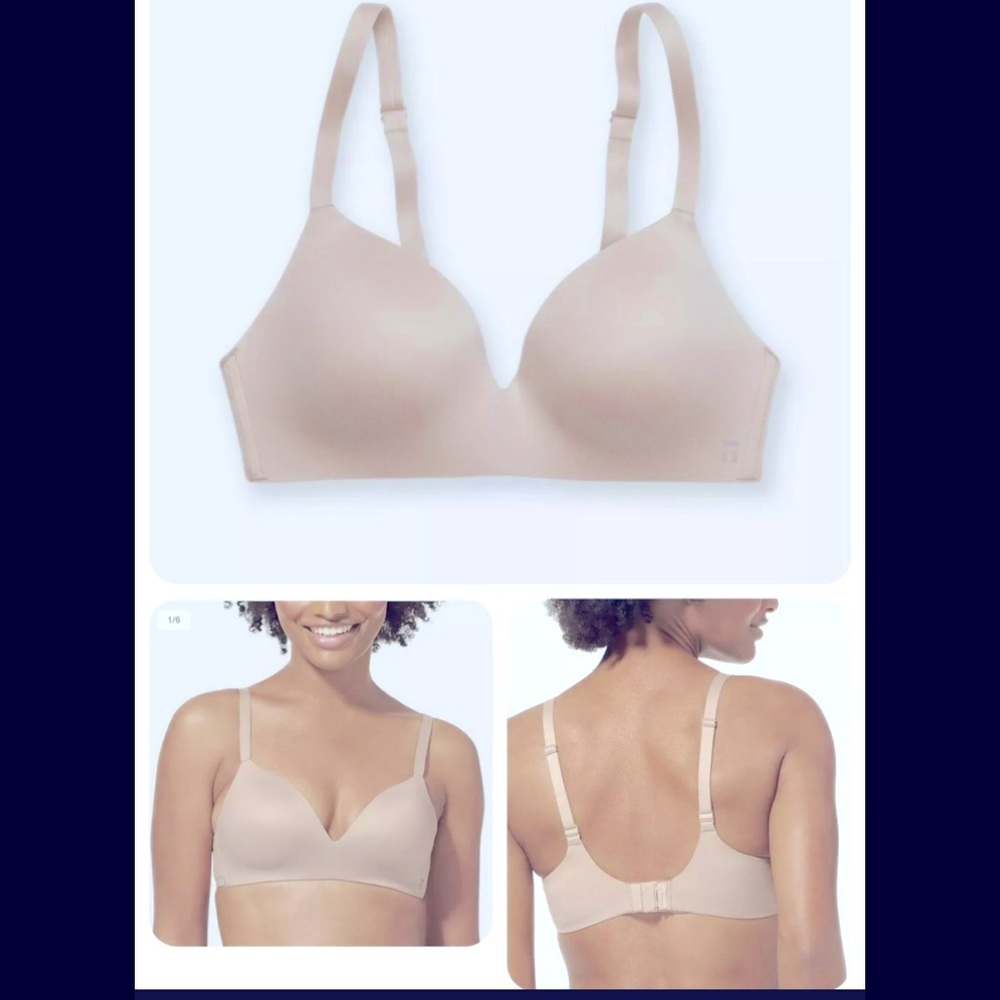 Tommy John 34DDD Second Skin Lightly Wireless Bra Mauve Shadows 10013811000